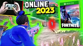 Jogando FORTNITE no XBOX ONE em 2023! (GamePlay Multiplayer Teste)