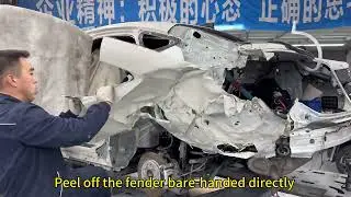 Watch the full repair video看视频让你了解修车全过程