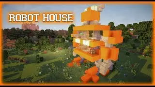 MINECRAFT/ How build a robot house.