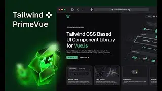 Overview of Tailwind CSS Components with PrimeVue