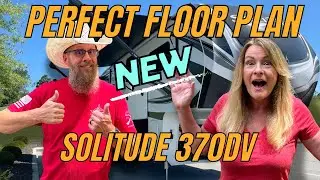 BEST RV for Full-time Living: Grand Design Solitude 370DV NEW Floor Plan