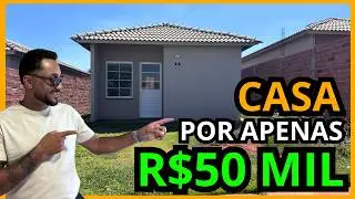 VOCÊ COMPRARIA ESSA CASA POR R$50 MIL? | TOUR COMPLETO
