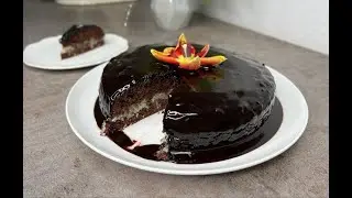 Очень Вкусный И Сочный Шоколадный Пирог С Кокосовой Начинкой / Быстрый Рецепт
