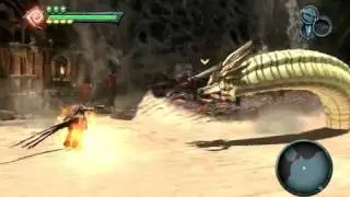 Darksiders Всадник воюет с белыми червями