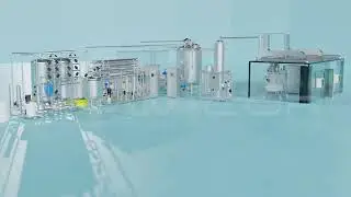 Sanitization of pharma processing systems - Bram-Cor turnkey plant with Pure/Clean Steam Generator