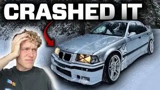 I BOUGHT AN E36 DRIFTMISSILE IN LATVIA AND IMMEDIATELY CRASHED IT