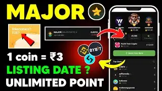 Major Airdrop New Update | Major Airdrop Eligibility | Major Airdrop Price | Major Airdrop Listing