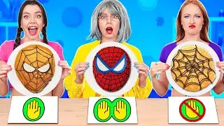 Битва в приготовлении блинов: без рук против одной руки против двух рук ✋ 🥞 от 123 GO! CHALLENGE.