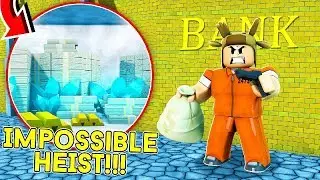 BREAKING INTO THE MOST SECURED BANK IN ROBLOX!