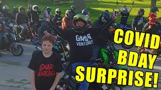 We make this kids Bday On COVID-19 lockdown!