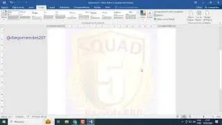 Como colocar marca dagua usando o Word