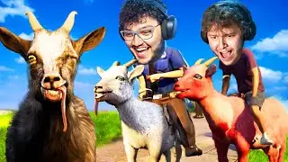 صرت معزة مع الشباب 🤣 Goat Simulator 3