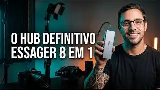HUB ESSAGER 8 EM 1 O MELHOR HUB PARA MACBOOK PRO
