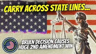 HUGE 2A WIN Re: Carry Across State Lines!!