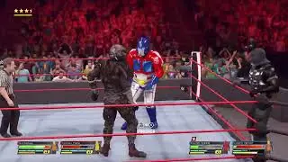 Playing WWE 2K