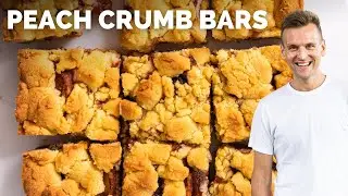 Peach Crumb Bars
