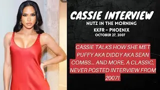 🔥🎤EXCLUSIVE #Cassie interview. Been sitting in storage for 15+ years. ENJOY! #diddy #radio #rap