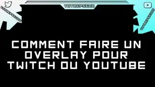 [TUTO] Créer un overlay pour vos stream avec photoshop