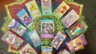 My Fairy Tarot decks 🧚🧝🏻‍♀️🧚‍♀️Подборка колод Таро с феями и эльфами.