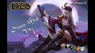 ✔ ✔ DIANA MID VS MALZAHAR !!!✔ ✔   TIENE UNOS DELETES SORPRENDENTES