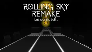 Rolling Sky Remake But Your The Ball: Locked