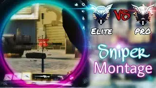 SNIPER MONTAGE  ||  ELITE VS PRO'S  ||  CALL OF DUTY MOBILE