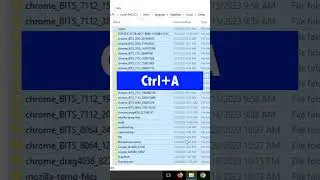 All Document or Select All the Files Shortcut Key 10 Windows 10 😯 #windowstips #shorts