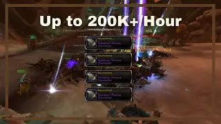 [NERFED] UP to 200k+/h! BEST Farm in Shadowlands! BoE Farm in Maldraxxus! WoW Gold Farming!