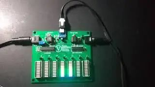 Frequency sweep on my audio visualizer project  (0 - 20kHz)