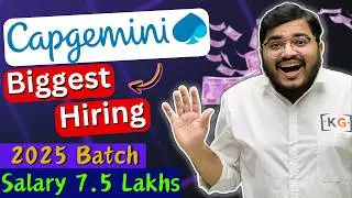 Capgemini Hiring 2025 Batch 🔥 | Capgemini Exam Pattern | Capgemini Syllabus | Capgemini Preparation