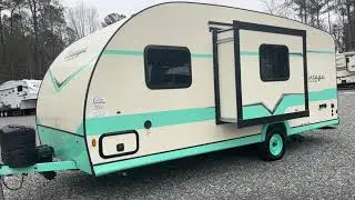 2022 Gulf Stream Vintage Cruiser 19CSK! Cool Retro!! #rvlife #rv #camping #trailer
