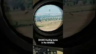[DCS] Hunting tanks in the SA342L