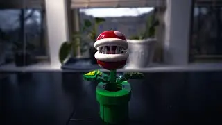 Building the LEGO Super Mario™: Piranha Plant Set