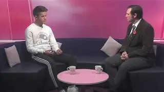 Teenage Racing Sensation Takes To The Sofa To Share His Achievements And Ambitions