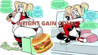 HARLEY QUINN - WEIGHT GAIN COMIC