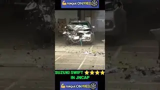SUZUKI SWIFT GOT 4 STAR SAFETY IN JNCAP #shorts MARUTI SUZUKI SWIFT 2024 @torqueonwheel8330