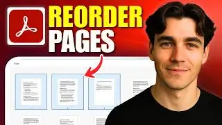 How to Reorder Pages In A PDF File Using Adobe Acrobat Pro DC (Tutorial 2026)