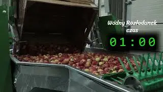 Wodny rozładunek - czas cyklu, Water discharge - cycle time