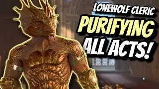 Purifying EVERY ACT as a Lonewolf Light Cleric! - Baldur's Gate 3