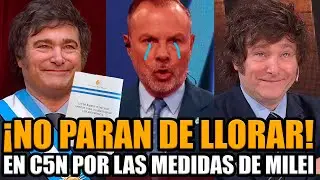 MILEI hizo LLORAR a los ZURDOS de C5N con su NUEVA LEY | Break Point