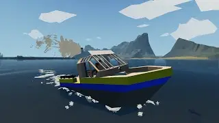 Твоя первая лодка - Stormworks: Build and Rescue