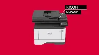 RICOH M 400FW: Imprime y escanea tus documentos desde cualquier lugar