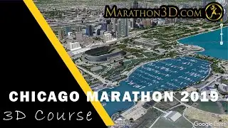 CHICAGO MARATHON 2019  3D Course | www.Marathon3D.com