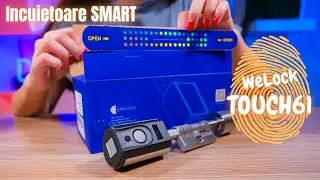 Încuietoare inteligentă cu senzor de amprentă: WELOCK Touch61