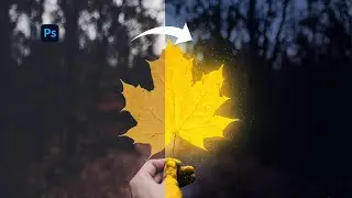 How to create Glowing effects in Photoshop || Photo Manipulation