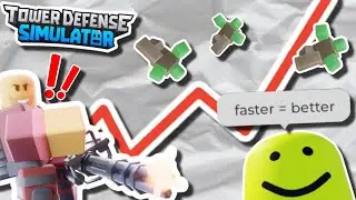 Breaking TDS Towers with MAX FIRERATE BUFFS...