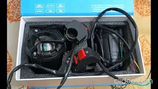 HJG Mega Drive Led fog lights on Yamaha FZ 16
