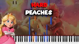 Jack Black - Peaches | Hard Piano Tutorial