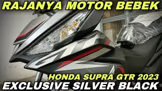 HONDA SUPRA GTR 150 EXCLUSIVE 2023 SILVER BLACK