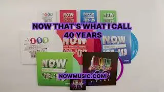 NOW That's What I Call 40 Years Collection - Unboxing Video